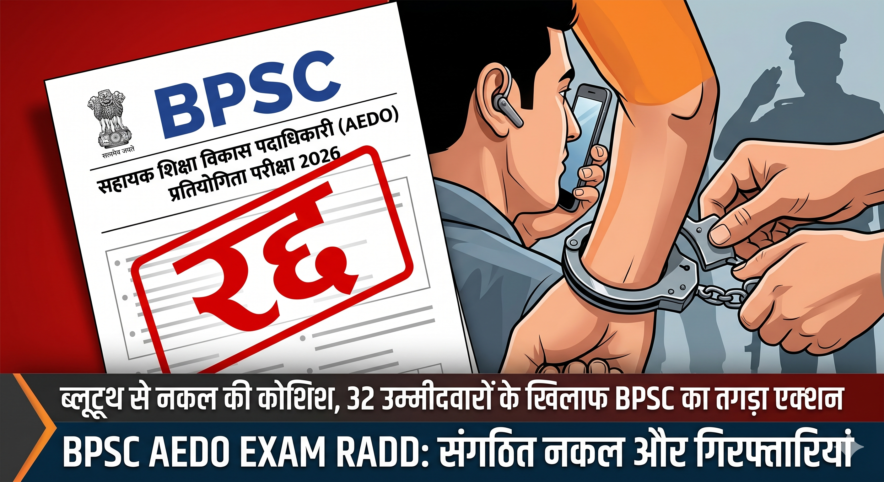 BPSC AEDO Exam Cancelled